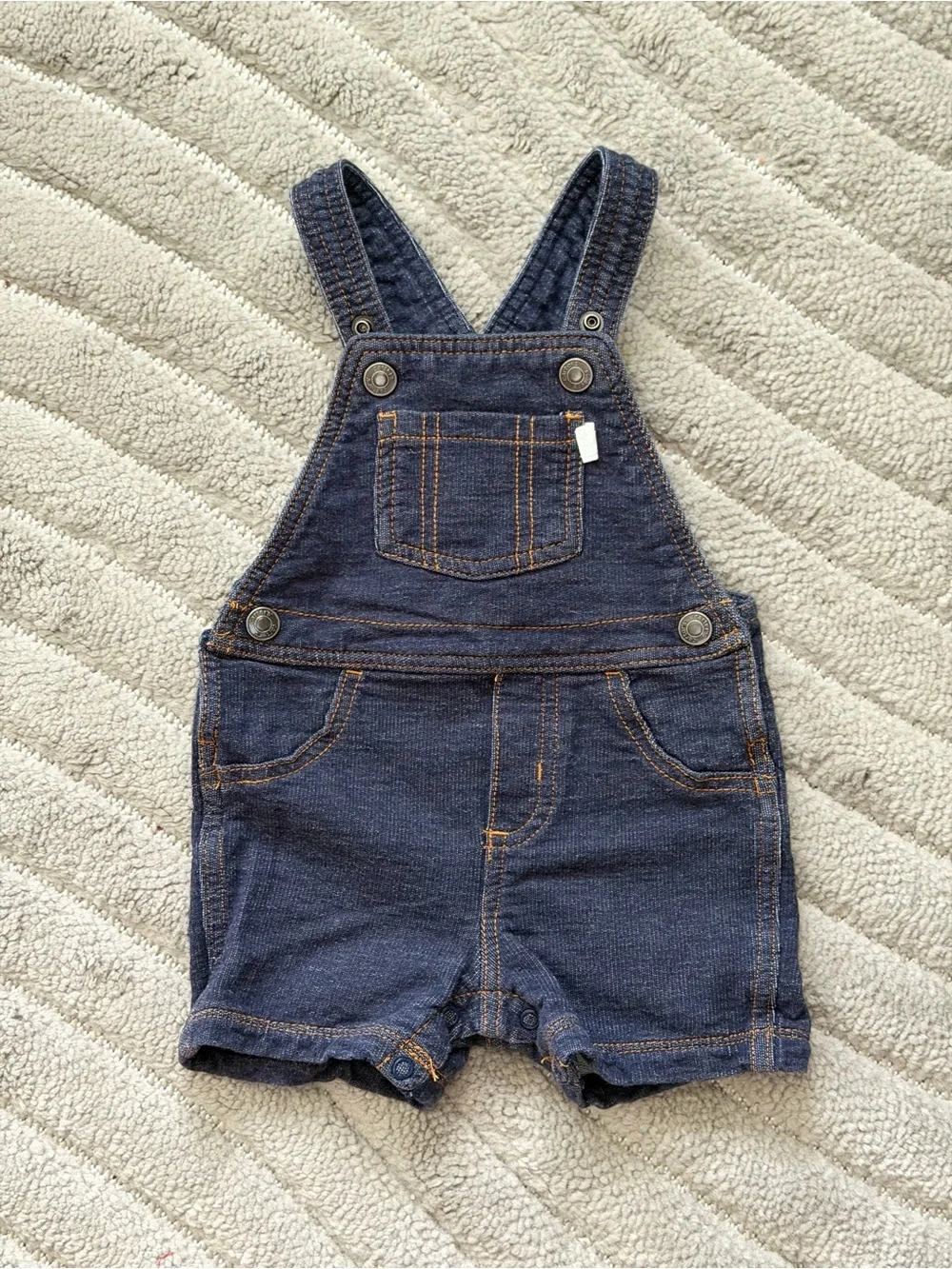 Baby/toddler Denim Shortalls Overalls - 12m